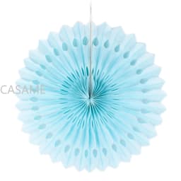 5pcs Color Tissue Paper Cut-Out Paper Fans Pinwheels Hanging Flower Paper Crafts for Wedding Party Birthday Decor Supplies