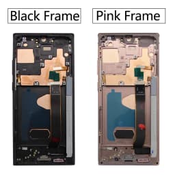 AMOLED Note 20 Ultra Screen For Samsung Galaxy Note20 Ultra 4G 5G N986B LCD Display Touch Screen With Frame Fingerprint N985F