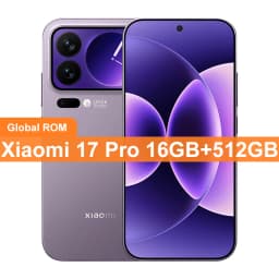 CN Global ROM Xiaomi 17 Pro 256GB/512GB 6.3” 1.5k AMOLED Screen Snapdragon 8 Elite Gen 5 50MP+50MP Camera 100W 6300mAh Battery