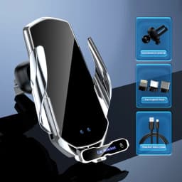 Wireless Charger Car Auto Magnetic Air Vent Phone Holder For iPhone 16 15 14 13 Samsung Xiaomi Induction Fast Charging Station