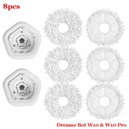 Mop Pad Spare Parts For XiaoMi Dreame Bot W10 & W10 Pro Self-Cleaning Robot Vacuum And Mop Accessories Vacuum Cleaner Mop Cloth