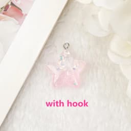 18Pcs 23*23mm Star Charms Resin Cabochons Flatback Colorful Candy For DIY Jewelry Making Hair Accessories