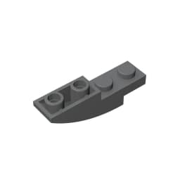 Gobricks GDS-731 BRICK 1X4X1 INV. BOW compatible with lego 13547 children's DIY Educational Building Blocks Technical
