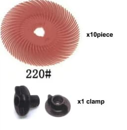 9Pcs Radial Bristle Disc Kit Abrasive Brush Elastic Detail Polishing Abrasive Wheel for dremel Rotary Tool Accessories