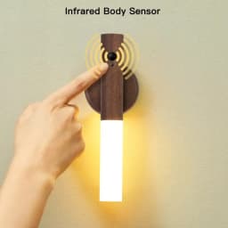 Auto LED Night Light Magnetic Multifunctional Smart Motion Sensor USB Rechargeable TYPE-C Wireless Closet Wardrobe Lamp