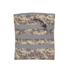 Tactical Roll-up MOLLE Dump Pouch Magazine Recovery Bag Outdoor Drawstring Mag Recycling Storage Pack for Airsoft Hunting Gear