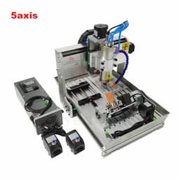 2200W 5 Axis Metal Engraving Machine 6040 4 Axis CNC Router 3040 PCB Engraving 3020 Drilling and Milling Machine With Sink