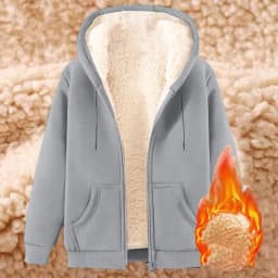 Winter Plush Jacket Women's Multi Colors Hooded Casual Plus Size Hoodies Autumn Fleece Keep Warm Zippered Up Sweatshirt 5XL