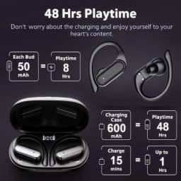 A520 Wireless Earphones Mini Lightweight Bluetooth Touch Earbuds Clear Stereo Audio Sweat Resistant Daily Sports Headset