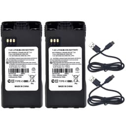 NNTN7335B Upgraded Li-ion Battery 3350mAh Support Type-C Charging For Motorolo XTS1000 XTS1500 XTS2000 XTS2500 Walkie Talkie