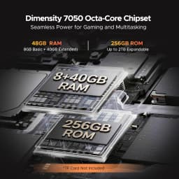 DOOGEE S200E AI Rugged Phone 1.32" AMOLED Rear Display Dimensity 7050 Android 16 10100mAh Battery 48GB RAM (8+40) 256GB ROM NFC Google Pay Supports VIP Edition with Bone Conduction Running Headphones