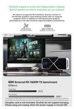 Gaming Mini PC AI 9 HX 370/470 AMD Ryzen 9 6900HX/R7 8845HS, 2x2.5G LAN, 2xPCIe4.0, 2xDDR5, Win11 Pro, NUC Mini Computer WiFi6