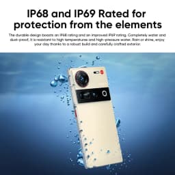 Global Version Nubia Z70 Ultra Smartphone 5G 6.85'' 144Hz Full Display Camera 6150mAh Battery IP68 Waterproof NFC