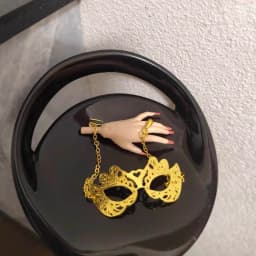 1/6 Supermodel Doll Jewellery Accessories Original Design Makeup Ball Cosplay Metal Eye Mask For 30cm Doll Dinner Party Dress Up