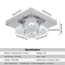 Modern Indoor K9 Crystal Led Chandelier Light Bedroom Corrido Ceiling Lamp Living Dining Room Hotel Decor Pendant Fixture Lumina