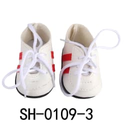7cm Leather Doll Shoes For 18 Inch American Doll Boots Accessories Lacing Sneakers For 43cm Baby New Born& OG,Russia Girl Dolls