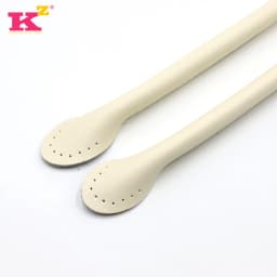 2Pcs/Pair Genuine Cow Leather Bag Strap 40cm 50cm 60cm Handle Straps Replacement Bag Handle for Handbag DIY Accessories