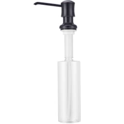Soap Dispenser Black Kitchen Soap Detergent Dispenser Bottle liquid Soap dispensers Pump 500ml Build in Bathroom Accessorie sets