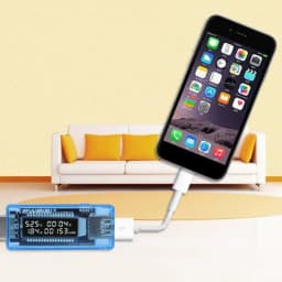 USB Current Voltage Capacity Tester Volt Current Voltage Detect Charger Capacity Tester Meter Mobile Power Detector Battery Test