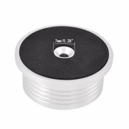Universal 60Hz LP Vinyl Record Player Disc Turntable Stabilizer with Level Aluminum Alloy Weight Clamp Music Player