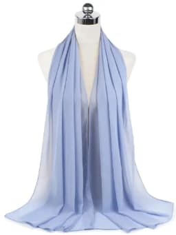 New Fashion Women Solid Chiffon Headscarf Ready To Wear Instant Hijab Scarf Muslim Shawl Islamic Hijabs Arab Wrap Head Scarves