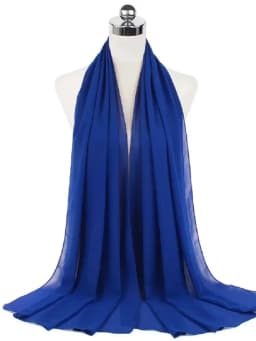 New Fashion Women Solid Chiffon Headscarf Ready To Wear Instant Hijab Scarf Muslim Shawl Islamic Hijabs Arab Wrap Head Scarves