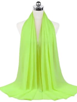 New Fashion Women Solid Chiffon Headscarf Ready To Wear Instant Hijab Scarf Muslim Shawl Islamic Hijabs Arab Wrap Head Scarves