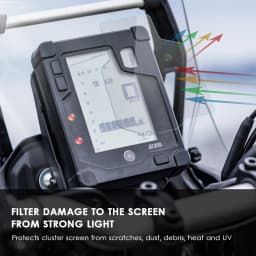 Motorcycle Scratch Cluster Screen Dashboard Protection Instrument Film For YAMAHA Tenere 700 Tenere700 T700 XTZ 700 2019-2024