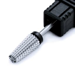 Purple 5 in 1 Tapered Carbide Nail Drill Bits Drills Milling Cutter for Manicure Remove Gel Acylics Nails Accessories Tool