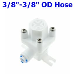 RO Water Straight Plastic Ball Valve 1/4" 3/8" OD Hose Quick Connect 1/4" 3/8" Male 1/2" Female Reveser Osmosis Aquarium Fitting