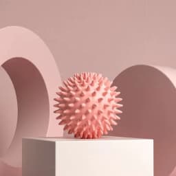 Hedgehog Massage Ball Yoga Fascia Roller for Exercise Fitness Muscle Relaxation Shoulder Neck Leg Plantar Meridian Massage Stick