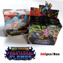 NEW Pokemon TCG Booster Rare Trading Cards for Collection Gift Mega Evolution Ascended Heroes Phantasmal Flames Collection Cards