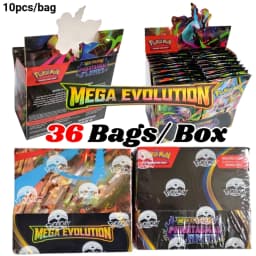 NEW Pokemon TCG Booster Rare Trading Cards for Collection Gift Mega Evolution Ascended Heroes Phantasmal Flames Collection Cards