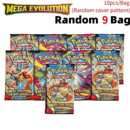 NEW Pokemon TCG Booster Rare Trading Cards for Collection Gift Mega Evolution Ascended Heroes Phantasmal Flames Collection Cards