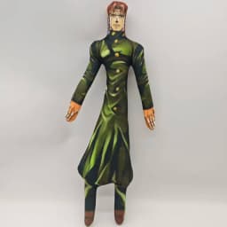 28cmJoJo Jotaro Kujo Joseph Joestar Gyro Zeppeli Johnny Joestar Stuffed Doll Abstract Wire Skeleton Cosplay Fans Collection Gift