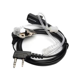 Zastone Walkie Talkie Earpiece 2 Pin K Plug PTT Air Acoustic Tube Earphone Portable Radio Headset Headphone for Baofeng