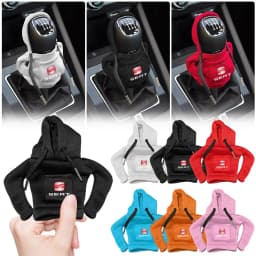 Car Hoodie Change Speed Lever Sweatshirt Handle Gear Shift Knob Cover For SEAT Cupra Exeo Ibiza FR Leon mk1 Tarraco Ateca Toledo