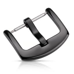 Metal Watch Band Buckle 16 18 20 22 24mm Men Watchband Strap Silver Black Gold Stainless Steel Clasp Accessories