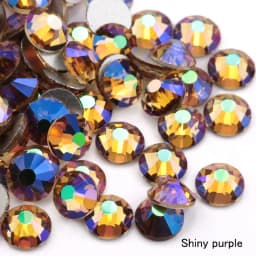 SS16 SS20 SS30 Glitter Rhinestone Crystal AB Non Hot Fix Flat Back Rhinestone Apparel for Nail Art Fabric Garment