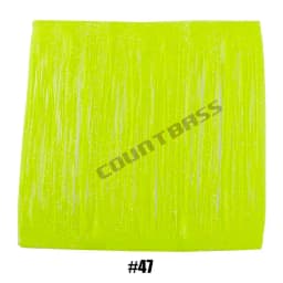 Countbass Fishing Lure Silicone Skirt Layers Material for DIY Spinner Rubber Jigs Buzzbait Tackle Craft