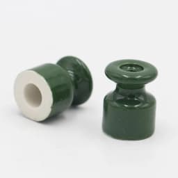 5 Pieces 10 Pieces Ceramic Wall Insulator for Wiring Porcelain Insulators Fabric Cable Fixings With Install Screw