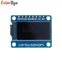 Estardyn 0.96 Inch IPS LCD TFT Display Module 160x80 HD 65K SPI Interface ST7735S 3.3V For Raspberry Pi DIY Project