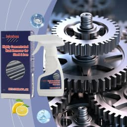Car Powerful Rust Remover Spray Auto Degreaser Polisher for Alloy Rims Metal Parts Anti-Rust Protection Fast Acting Spray