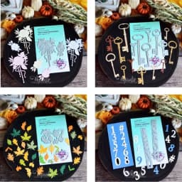 Leaf Fall Envelope Base Metal Cutting Dies Scrapbook Diary Decoration Stencil Embossing Template DIY Greeting Card Handmade 2026