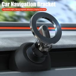 Phone Holder Base For Tesla's Redesigned Model 3/Y Mobile Phone Dashboard Mount Car Interior Accessories All Mobile Phones