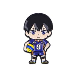 2pcs/Set Cute Anime Volleyball Boys Enamel Pin Sports Chibi Figure Brooches For Backpacks Hats Jackets Fashion Jewelry Fans Gift