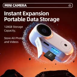 Lenovo Mini Action Camera 4K HD Thumb POV Camera Sports Camera Portable Wearable Helmet Recorder Magnetic Pocket Body Cam