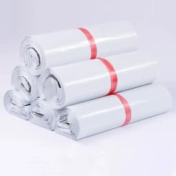 20/50Pcs Shipping Bags Opaque PE Plastic Express Envelope Storage White Color Mailing Bags Self Adhesive Seal Courier Bag