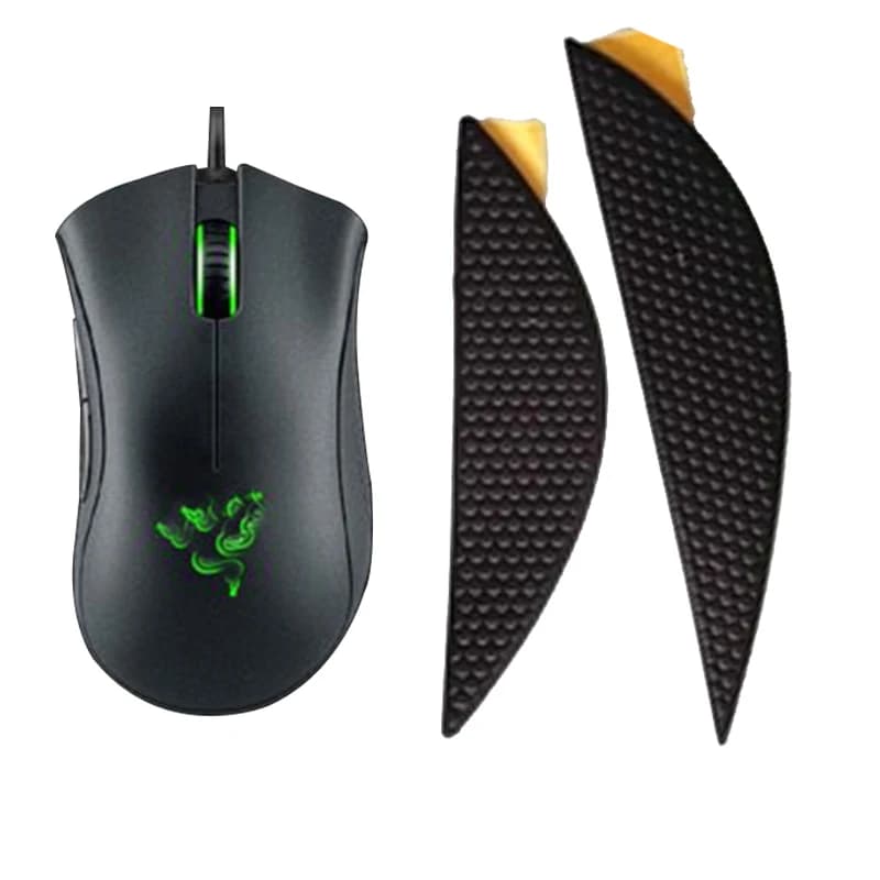 original Anti-slip tape For Razer deathadder elite mouse side Sweat resistant pads mouse Anti-Slip tape Elastics Refined Side