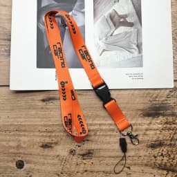 2 in 1 Mobile Phone Lanyard Key Ring Sling Badge Neckband Keychain Anti-Lost Badges ID Cell Phone Rope Neck Straps